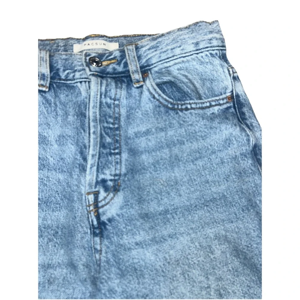 Pacsun Women's Blue High Rise Straight Bootcut Flared Denim Jeans‎ Pants Size 25